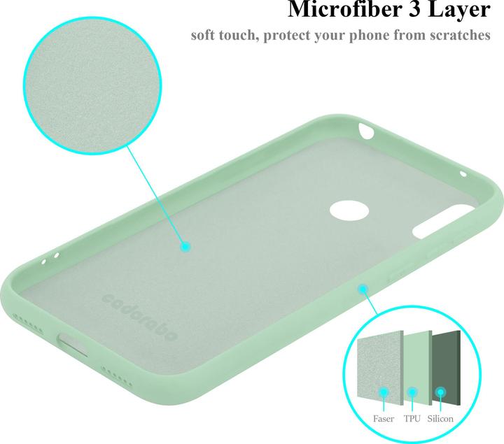Produktbild Cadorabo TPU Liquid Silicone Case Cover (Huawei Y7 Prime (2019), Huawei Y7 (2019))