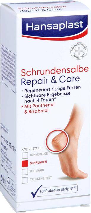Actual product image Hansaplast Repair & Care (Foot cream & foot gel, 40 ml)
