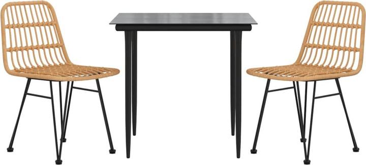 Produktbild vidaXL Garten Essgruppe