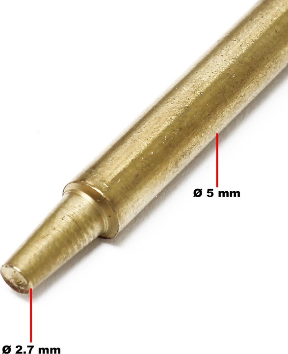 Immagine prodotto Wiltec Morditore per lamiere con spine scanalate di 5,8 cm di lunghezza e 5 mm di spessore per lamiere di (Lama di ricambio)
