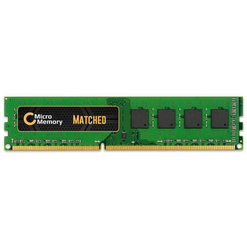 CoreParts 8GB Memory Module for HP (647909-B21-RFB) (1 x 8GB), RAM Modellspezifisch, Grün