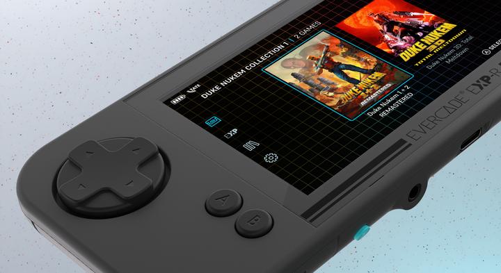 Produktbild Evercade EXP-R Handheld Console with Tomb Raider Collection 1 (I, II & III) /