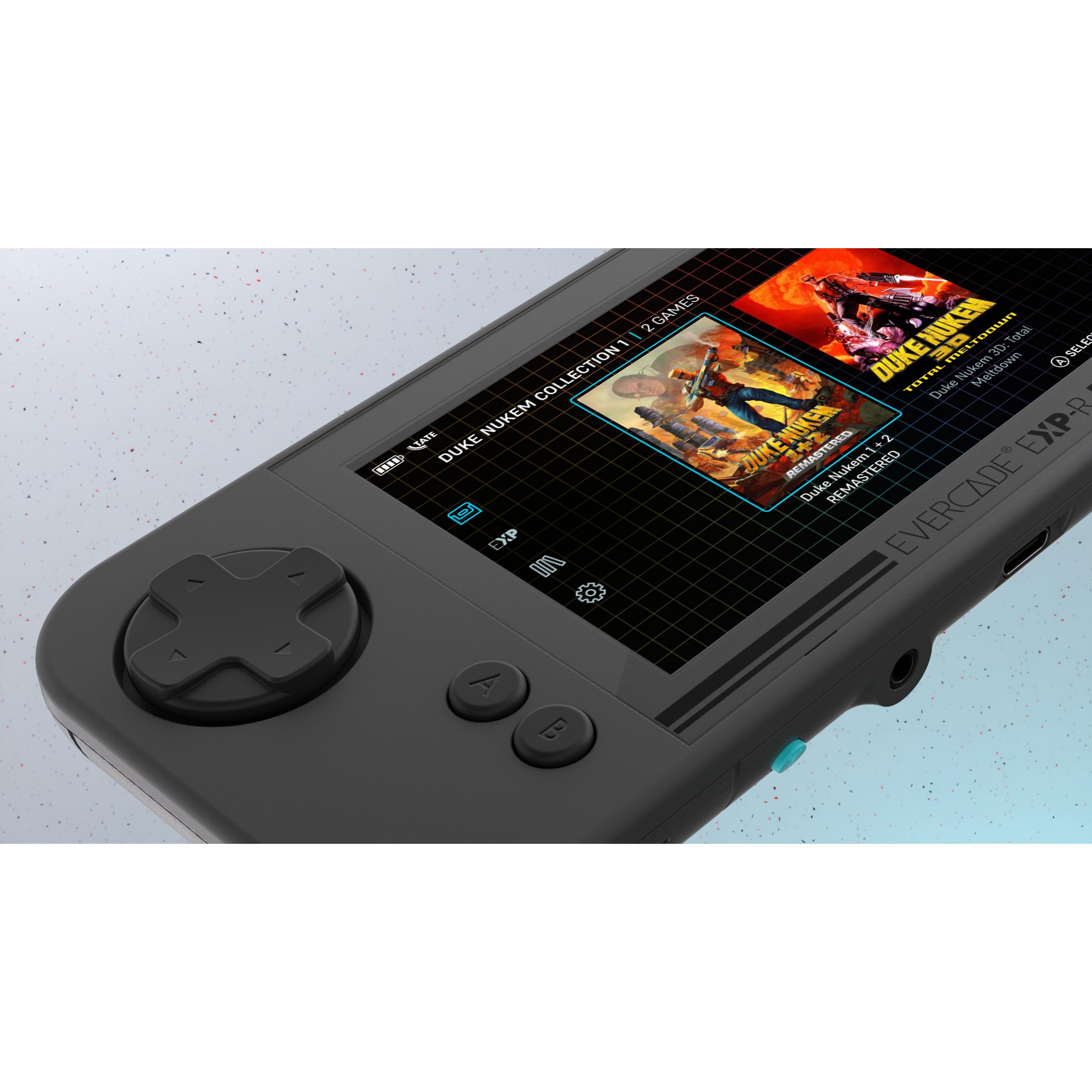 Thumbnail - Evercade EXP-R Handheld Console with Tomb Raider Collection 1 (I, II & III) /, Retro Gaming, Grau