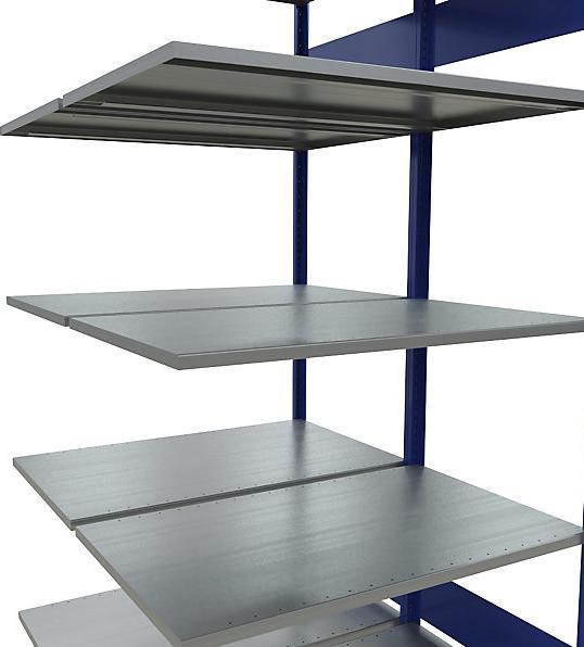 Actual product image eurokraft pro Boltless shelving, double row
