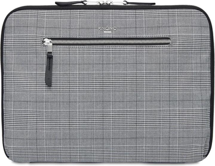 Knomo Mayfair Work Organizer13" grey check (13")