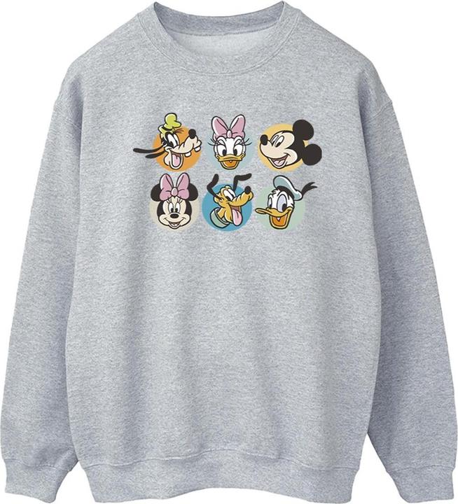 Produktbild Disney Mickey Mouse And Friends Faces Sweatshirt (L)