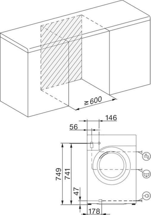 Actual product image Miele WEJ 800-85 CH (9 kg, Right)