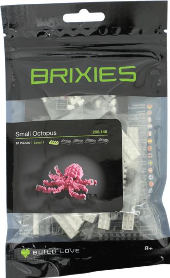 Actual product image Brixies Squid small