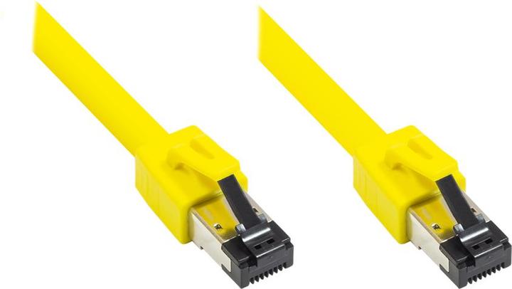 Actual product image Good Connections Alcasa 8080-075Y Network cable 7.5 m Cat8.1 S/FTP (S-STP) Yellow (S/FTP, CAT8.1, 7.50 m)
