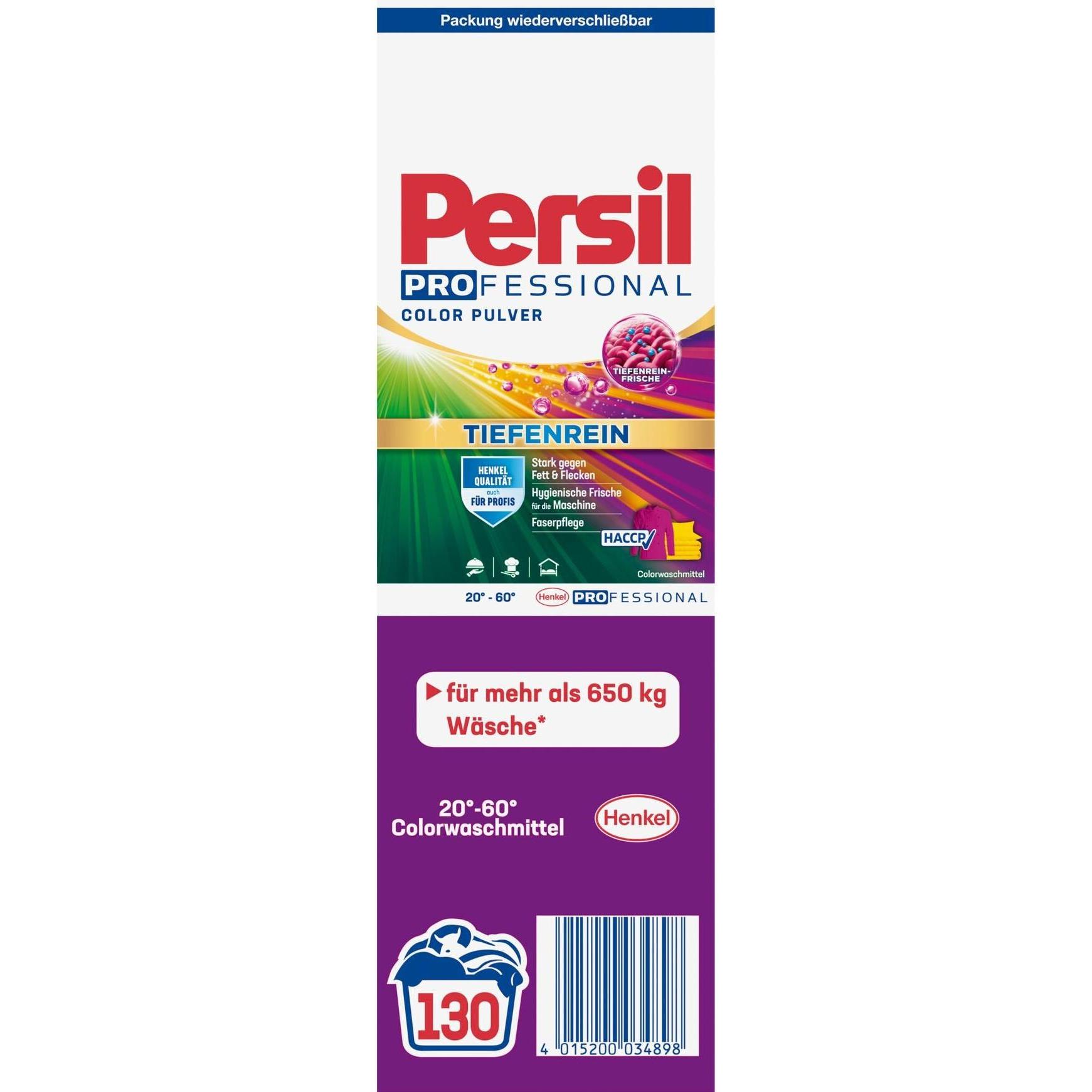 Persil Pulverwaschmittel Color Professional 130 WG, 7.8 kg (130 Waschgänge, Waschpulver) (3015095)