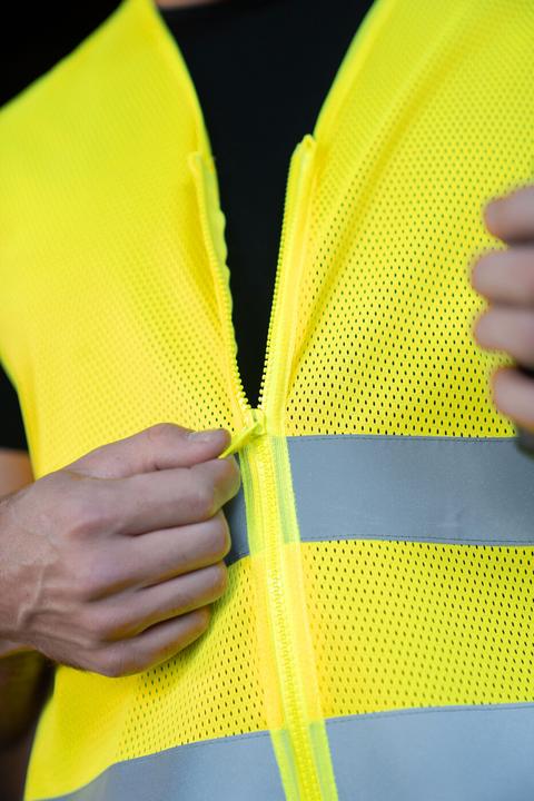 Produktbild Korntex Mesh-Warnweste (3XL, XXL)