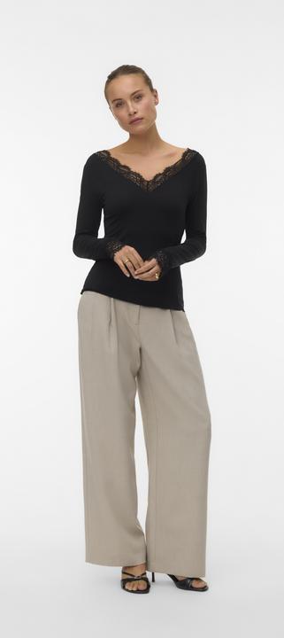 Immagine prodotto Vero Moda Vmskye Ls V-Neck Lace Top Jrs Noos (XL)