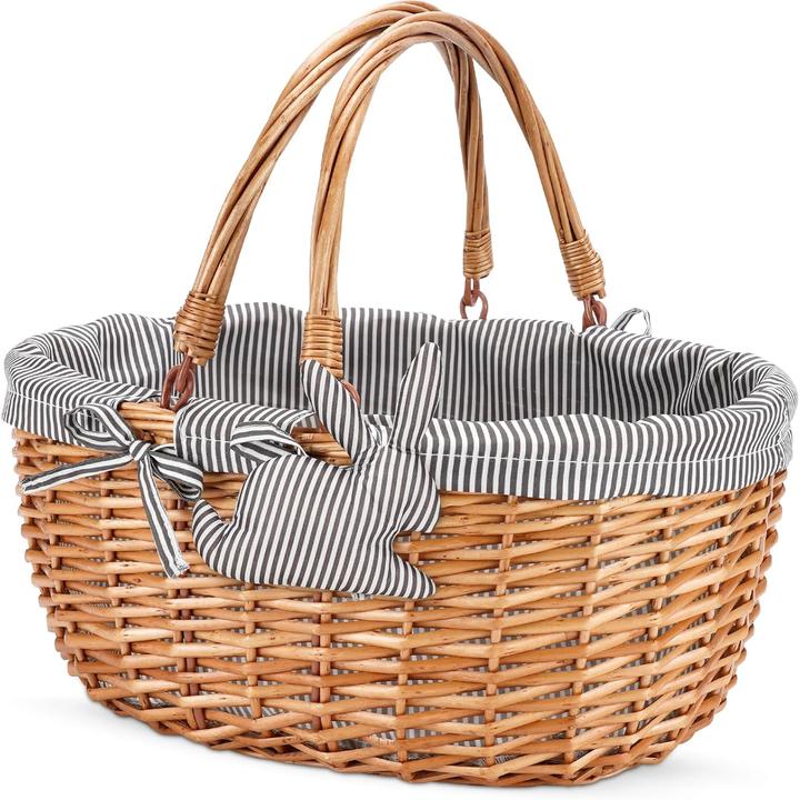 G Good Gain Picknickkorb mit Doppelfaltgriffen