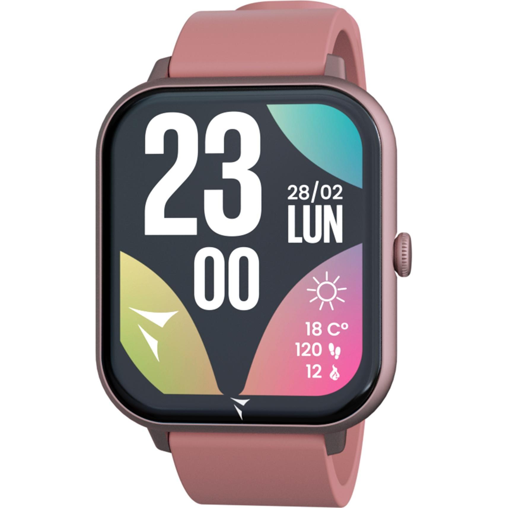 Techmade Smart Watch Glow Pink (40 mm), Smartwatch