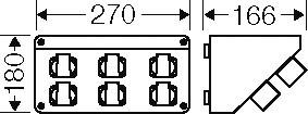 Actual product image Hensel HEN FP CB 218 FP Connection Box, FP CB 218 for device input