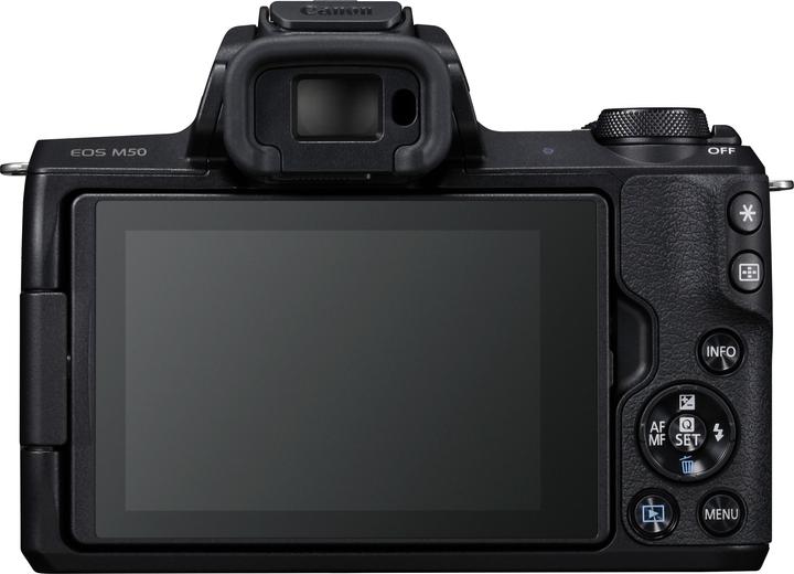 Produktbild Canon EOS M50 Travel-Zoom Kit (18 - 150 mm, 24.10 Mpx, APS-C / DX)