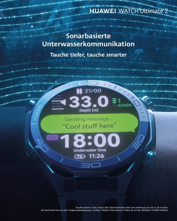 Actual product image Huawei Watch Ultimate 2 Grün (47.80 mm, 4G)