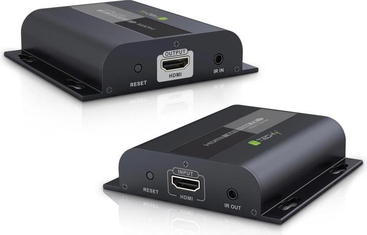 Produktbild EFB Elektronik TECHLY HDBitT HDMI Extender Set Sender und Empfaenger ueber IP ueber Netzwerkabel Cat5/5e/6 bis 8...