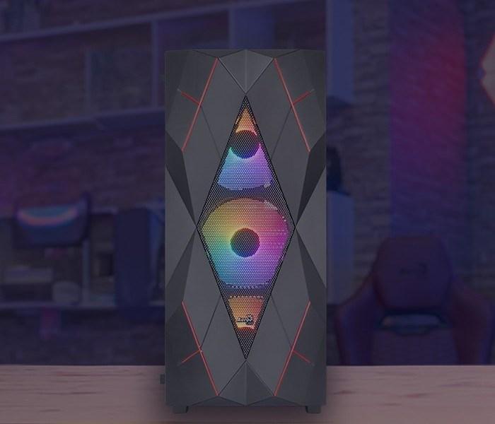 Actual product image AeroCool Volcan-G-BK-v1 (ATX, mATX, Mini-ITX)