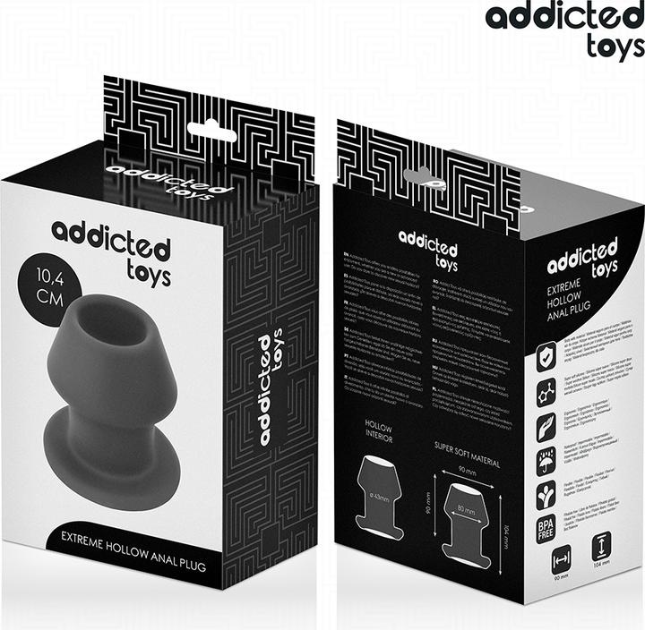 Immagine prodotto Addicted toys - EXTREM HOHL ANAL PLUG GRÃ–SSE L 10,4 CM