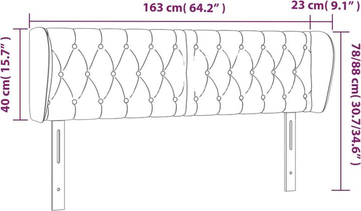 Actual product image vidaXL Junior (163 x 23 x 88 cm)