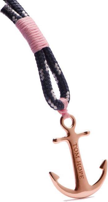 Produktbild Tom Hope Rose Gold Armband - TM0142 (18 cm, Gold, Kunststoff, Silber)