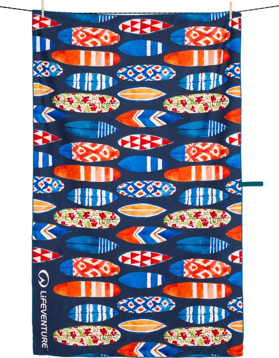 Image du produit Lifeventure Serviette de bain recyclée SoftFibre Trek, planches de surf, géant (150 x 90 cm)