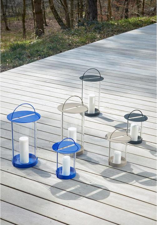 Immagine prodotto OYOY Living Lanterna Maki piccola 29 cm, blu