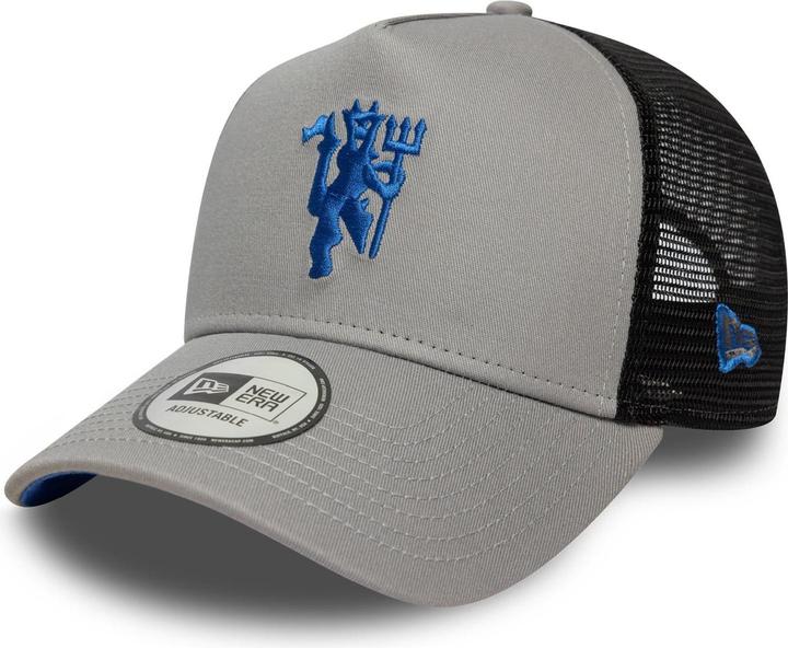 Produktbild New Era A-Frame Mesh Trucker Cap - Manchester United Grau