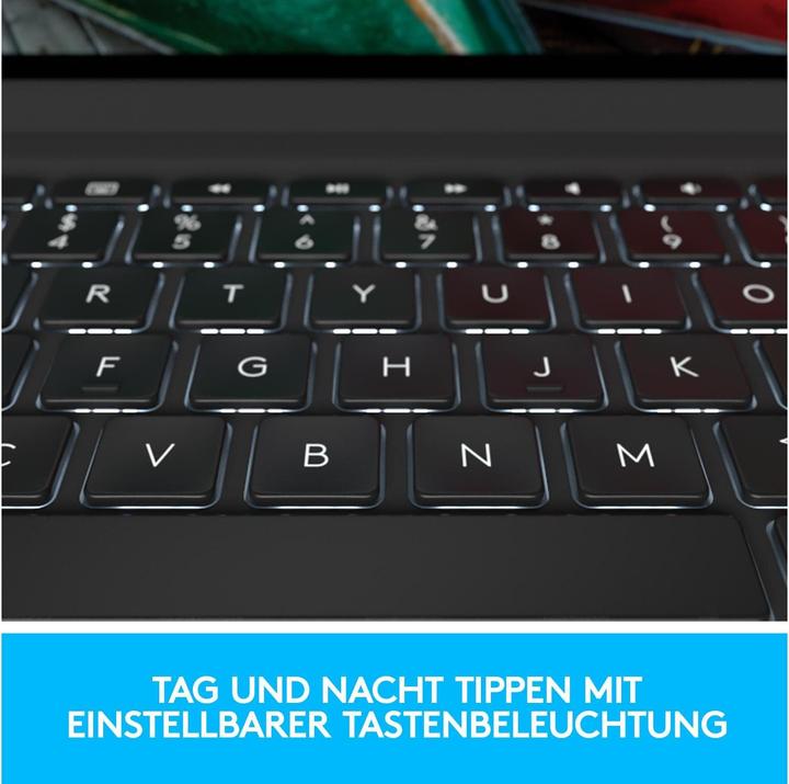 Actual product image Logitech Slim Folio Pro (CH, iPad Pro 11 2022 (4th Gen), iPad Pro 11 2021 (3rd Gen), iPad Pro 11 2018 (1. Gen), iPad Pro 11 2020 (2. Gen))