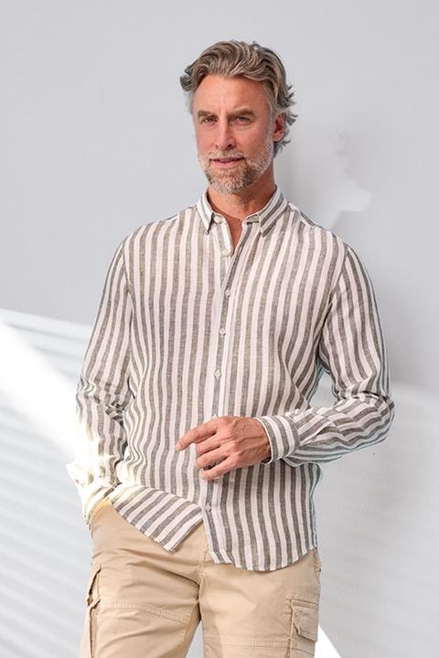 Immagine prodotto Sealand Streifen-Leinenhemd (XL)