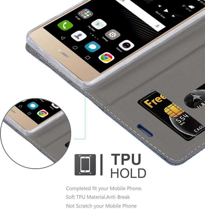 Actual product image Cadorabo Book Jeans Optics Cover (Huawei P8 Max)