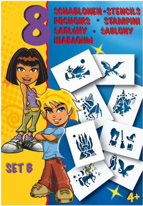 Produktbild Malinos Schablone Set B Fantasy