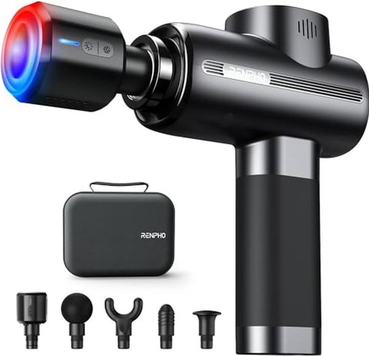 Renpho Active Thermacool Massage Gun - Massagepistole (5 Stufen)
