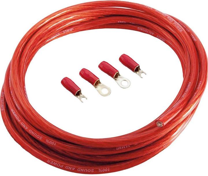 Produktbild Sinuslive Car HiFi Stromkabel Set Sinus Live Batteriekabel