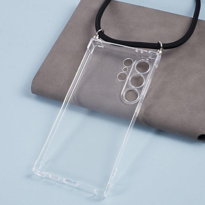 Produktbild Cover-Discount Hülle mit Umhängeband transparent (Samsung Galaxy S24 Ultra)
