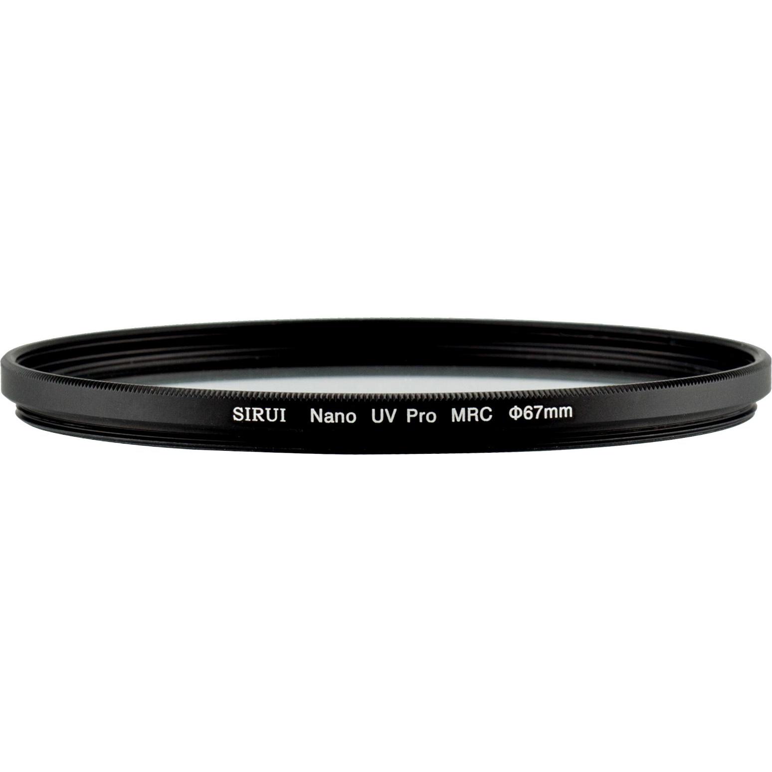 Thumbnail - Sirui UV-Filter Ultra Slim S-Pro Nano MC 67mm (67 mm, UV-Filter), Objektivfilter, Schwarz