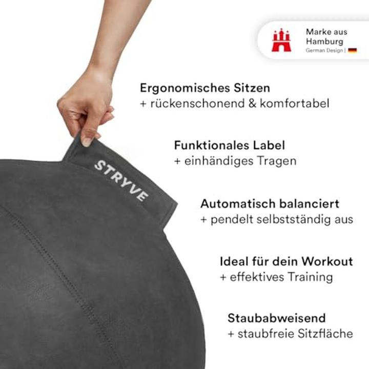 Actual product image Stryve Active Ball Stone Grey 70cm (70 cm)