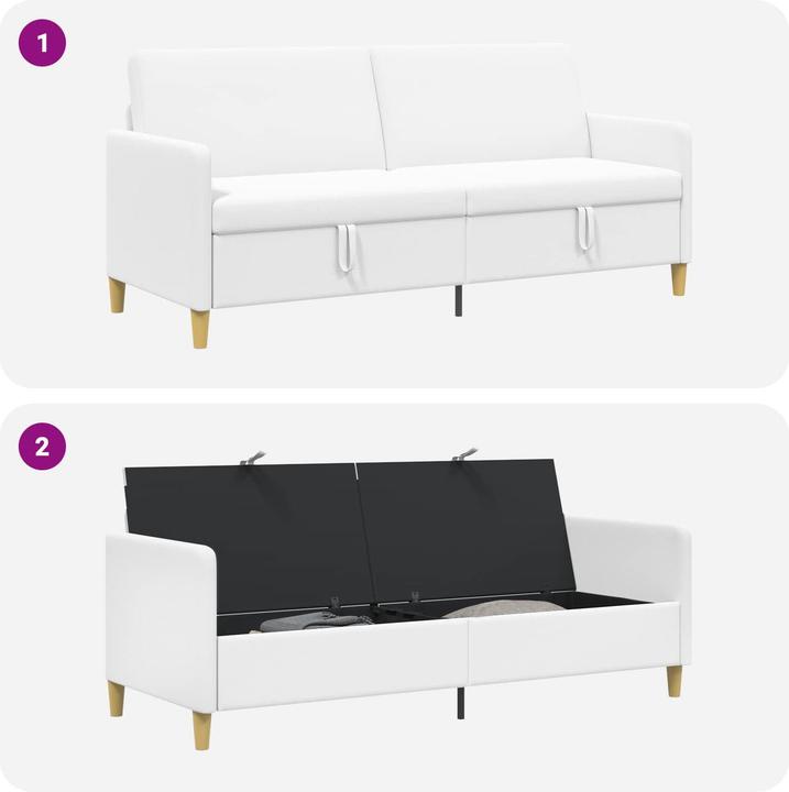 Produktbild vidaXL Modernes Sofa (3-Sitzer)