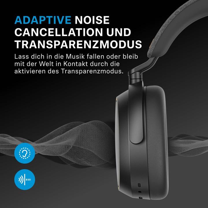 Productafbeelding Sennheiser Momentum 4 (Actieve ruisonderdrukking, 60 h, Bedraad, Draadloze)