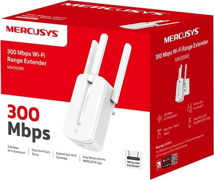 Produktbild Mercusys MW300RE (300 Mbit/s)