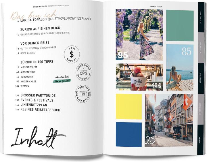 Image du produit GuideMe Reiseführer Zürich (Allemand, Larisa Topalo, 2025)