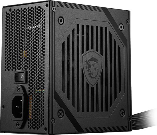 Actual product image MSI MAG A650BNL 650 Watt ATX 80+ Bronze power supply 120mm fan (650 W)