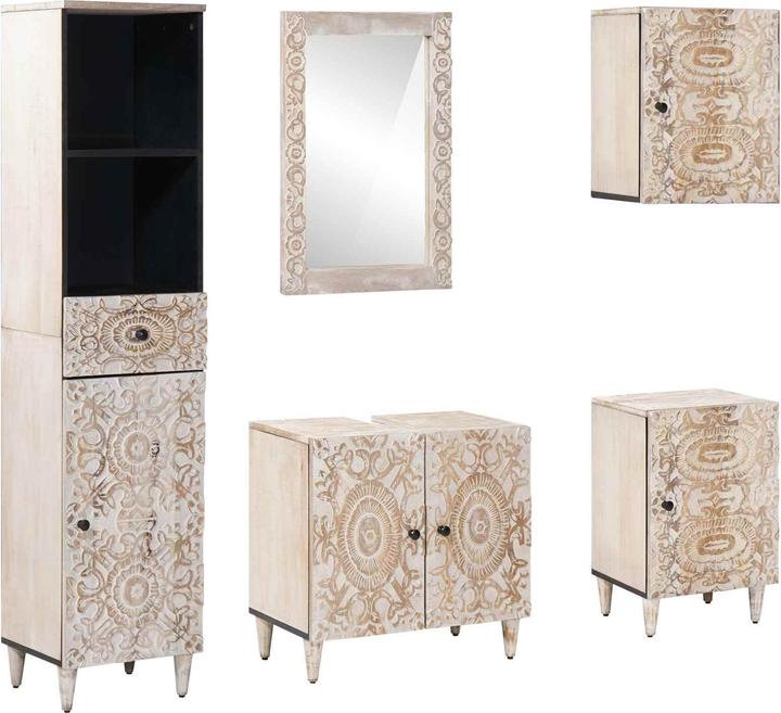 Produktbild vidaXL Badezimmermöbel-Set