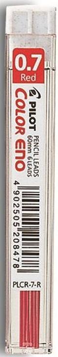 Actual product image Pilot Eno colour refills (6 Piece, Red, 0.70 mm)