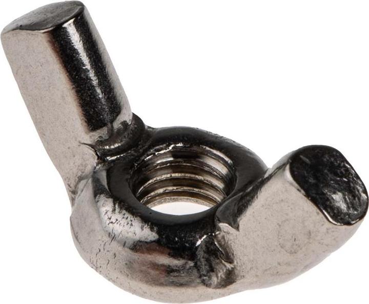 Actual product image RS PRO Wing nuts stainless steel A2 M5 (M5)