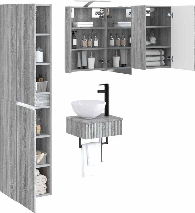 Produktbild vidaXL Badezimmermöbel-Set