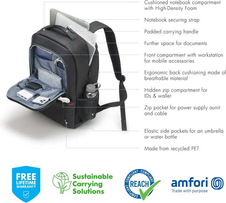 Actual product image Dicota Eco Plus Base (24 l)