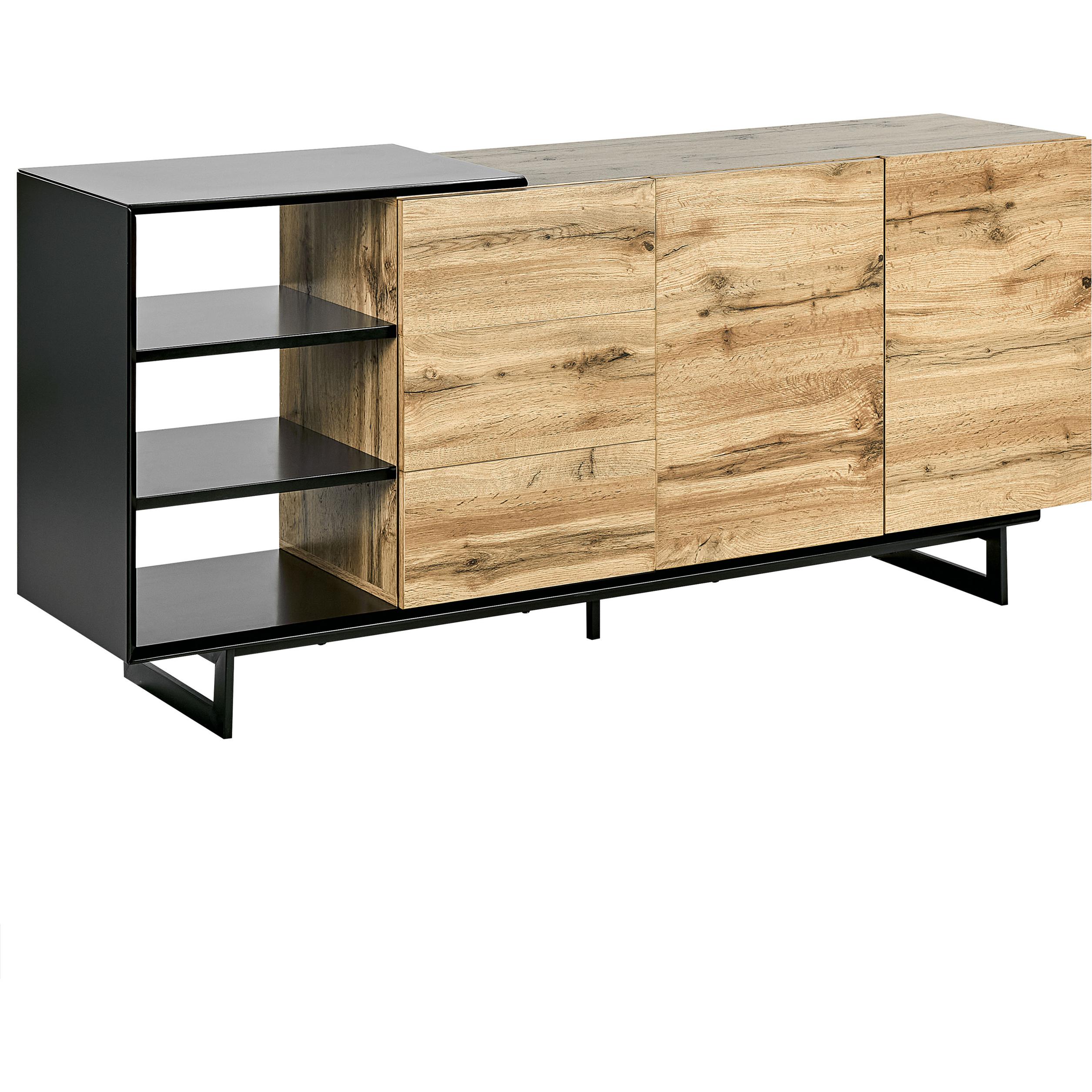 Beliani, Kommode + Sideboard, Fiora (160 x 40 x 75 cm)