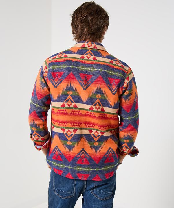 Produktbild Joe Browns Men’s Aztec Pattern Long Sleeve Shirt (M)
